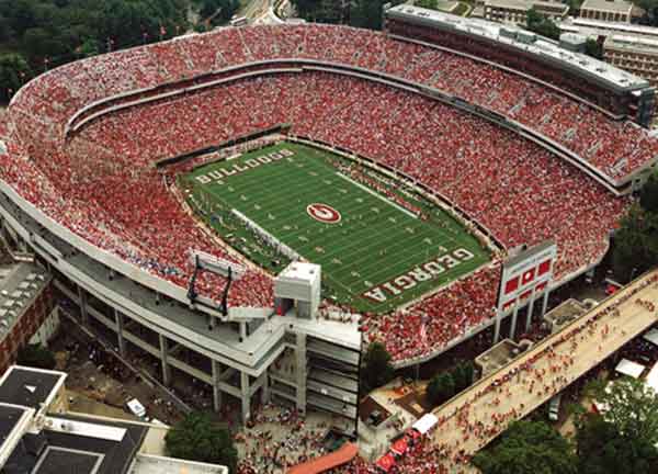 Georgia Bulldogs Football Stadium Seating Chart