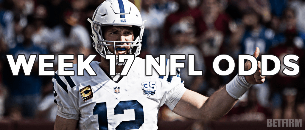 Week 17 NFL Odds